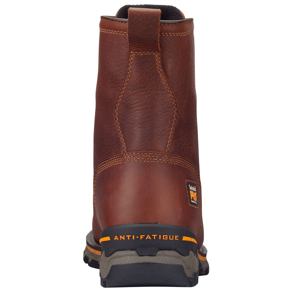 Botas de Trabajo Timberland Hombre Pro® Boondock 8\" Comp Toe Marrones - Chile SFB-842607